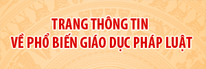 Tuyên truyền phổ biến giáo dục pháp luật