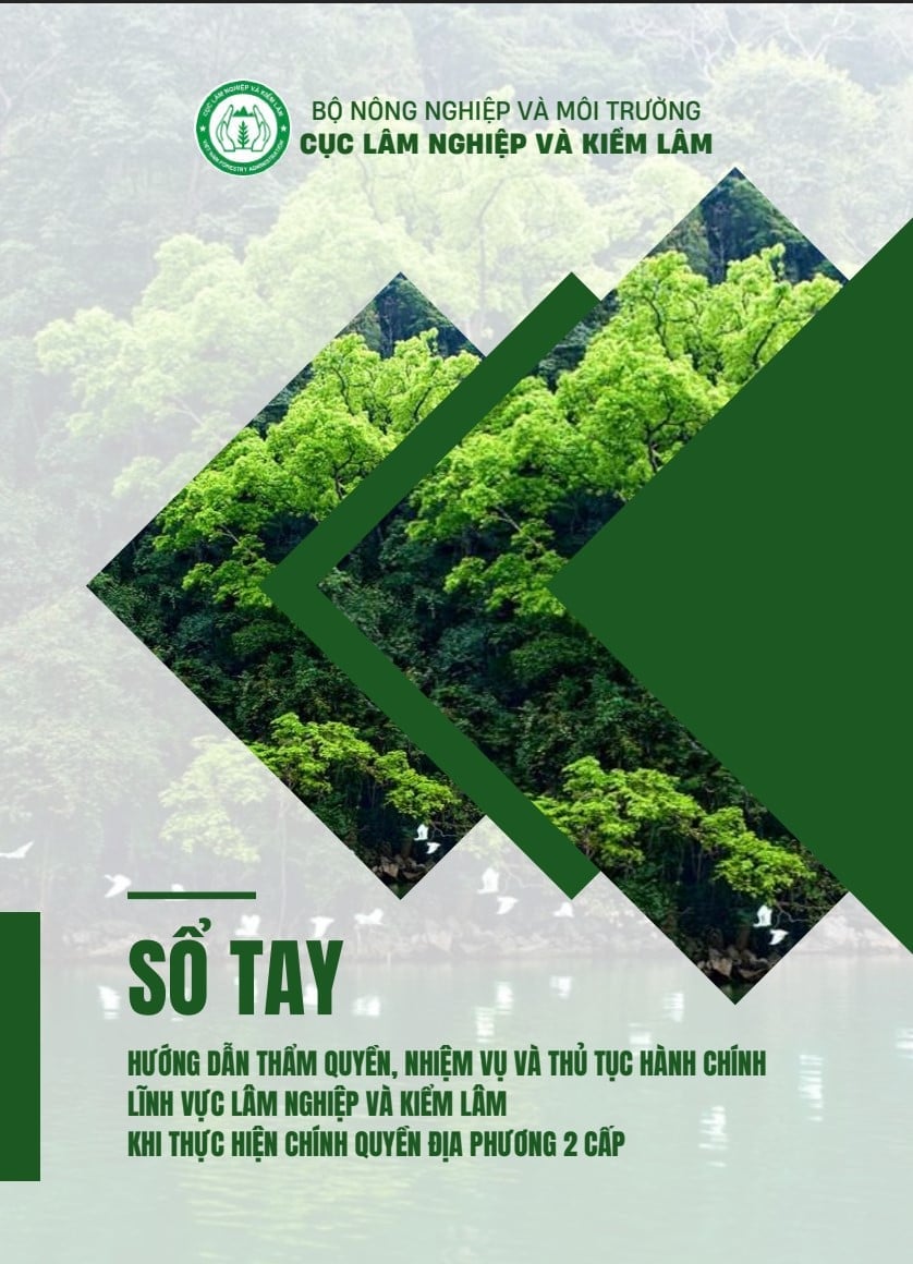Cẩm nang ‘bỏ túi’ cho cán bộ cơ sở quản lý lâm nghiệp, kiểm lâm