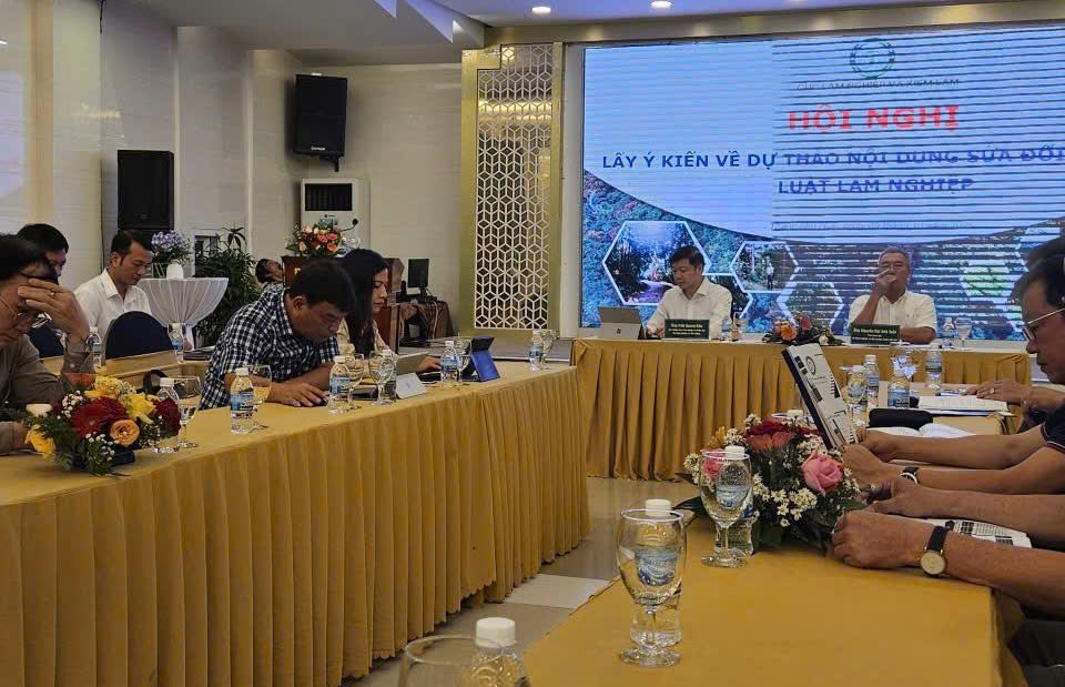 Hội nghị lấy ý kiến về hồ sơ đề nghị sửa đổi, bổ sung Luật Lâm nghiệp