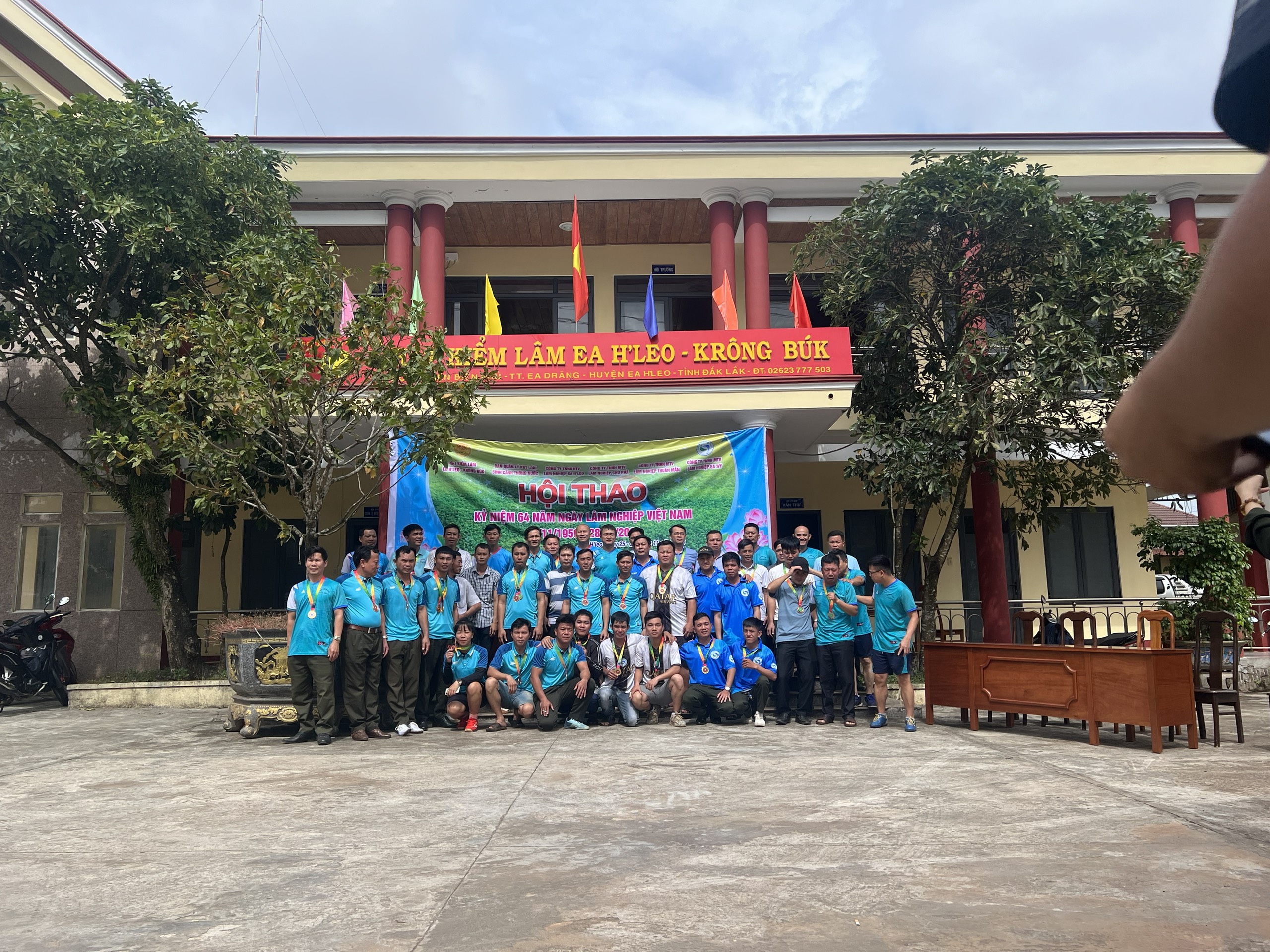 Tổ chức hội thao chào mừng kỷ niệm ngày Lâm nghiệp Việt Nam ( 28/11/1959-28/11/2023)